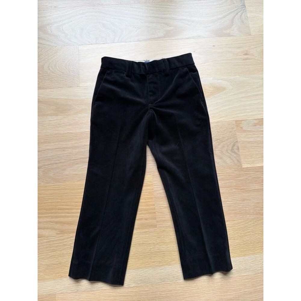 Polo Ralph Lauren boys black velour velvet holiday dress pants size 3 3T